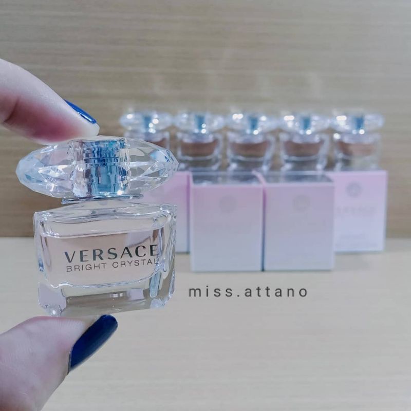Parfum miniatur original / miniset Versace Bright Crystal
