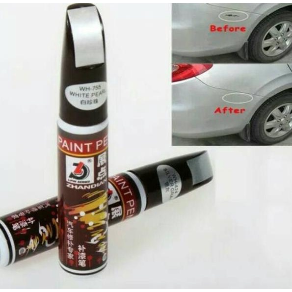 

[KODE PRODUK RZMhj7486] PURE WHITE PUTIH METALIK GLOSSY SPIDOL CAT WARNA BODI MOBIL MOTOR PENGHILANG GORES NODA LECET BARET