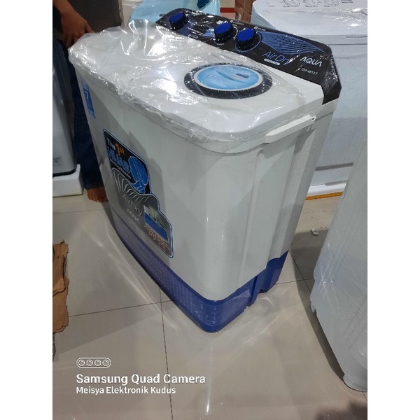 Mesin Cuci 2 Tabung Aqua 8kg QW-851XT