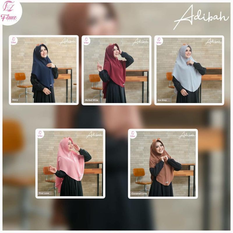 Bergo Adibah Fauz Hijab