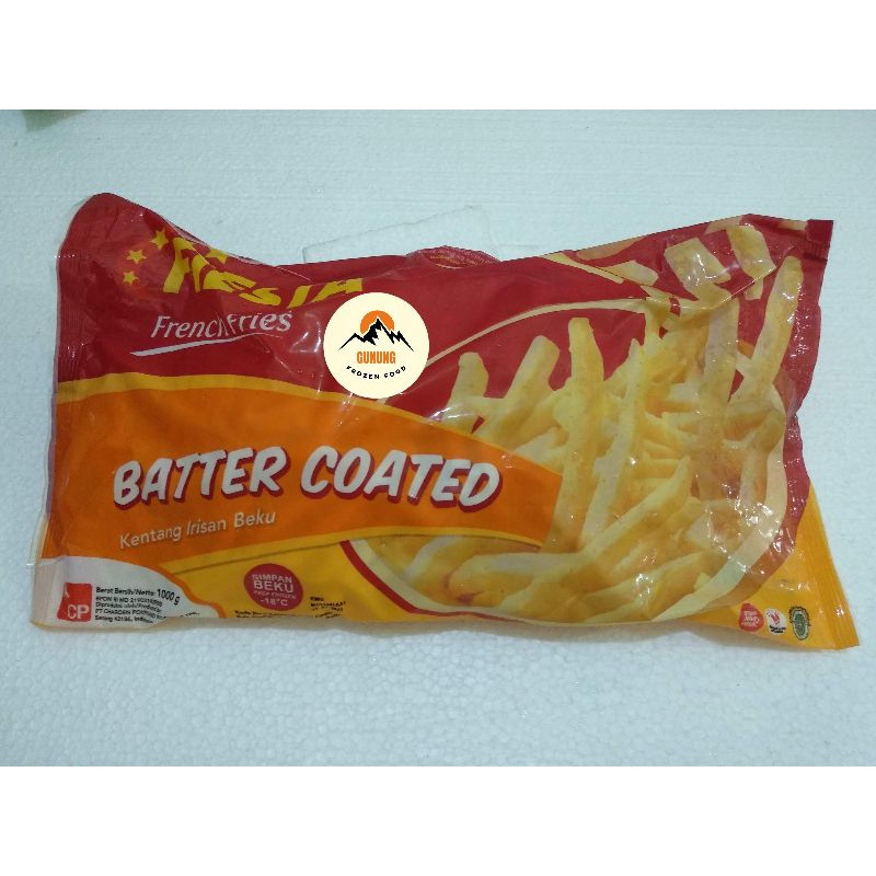 

Fiesta Kentang Batter Coated 500gr dan 1kg