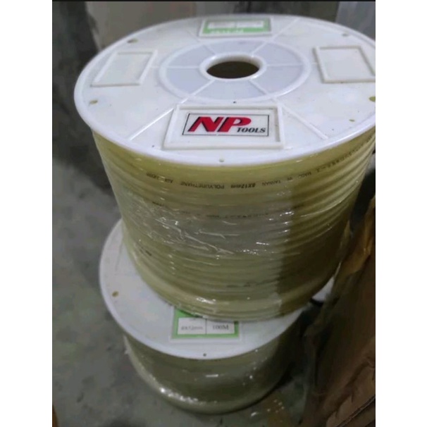 NP TOOLS TAIWAN SELANG UDARA PNEUMATIC 8 x 12 mm 100 meter NP TOOLS PU TUBE