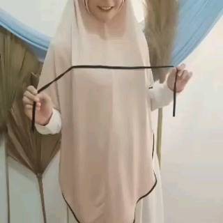 KHIMAR NIQAB 3 IN ONE JILBAB HIJAB BERGO INSTAN FRENCH KHIMAR CADAR NADHIRA NIQAB SYARI 3 IN ONE-2