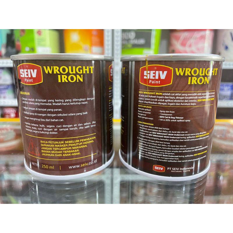 Cat Emas Tembaga Seiv Wrought Iron 250CC