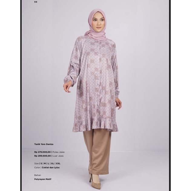 Tunik elzatta - Tunik yara Daniza elzatta
