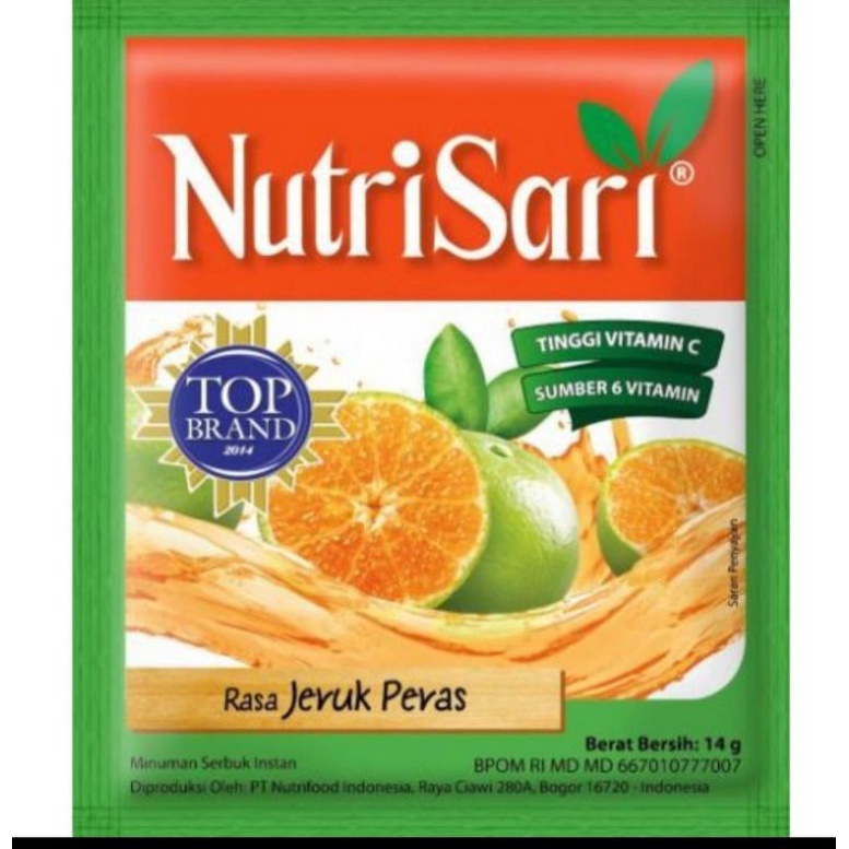 

1 rcg nutrisari sirsak jeruk peras nanas semangka 10 sachet