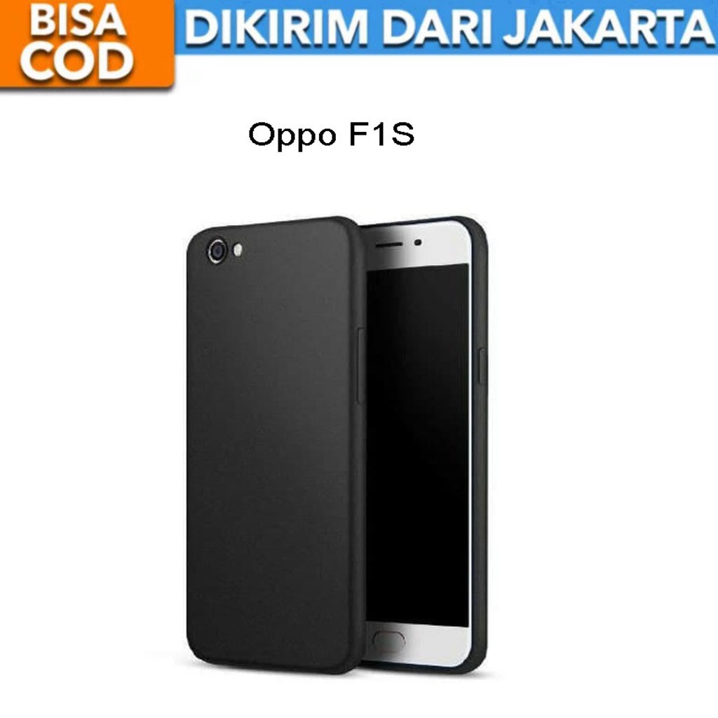 SoftCase Black Matte for Oppo F1S