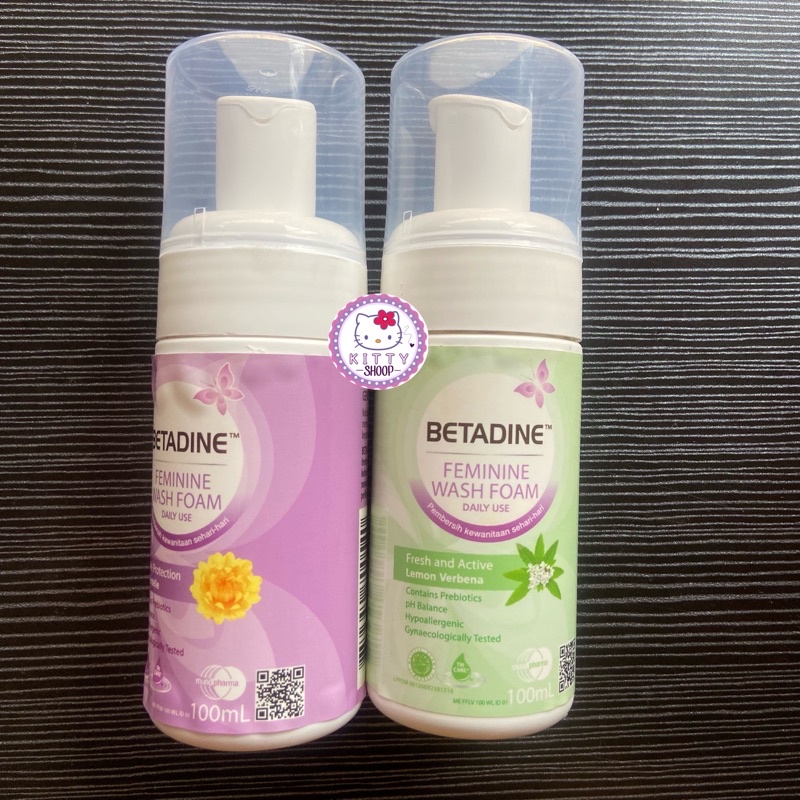 Betadine Feminine Wash Foam 100 ml