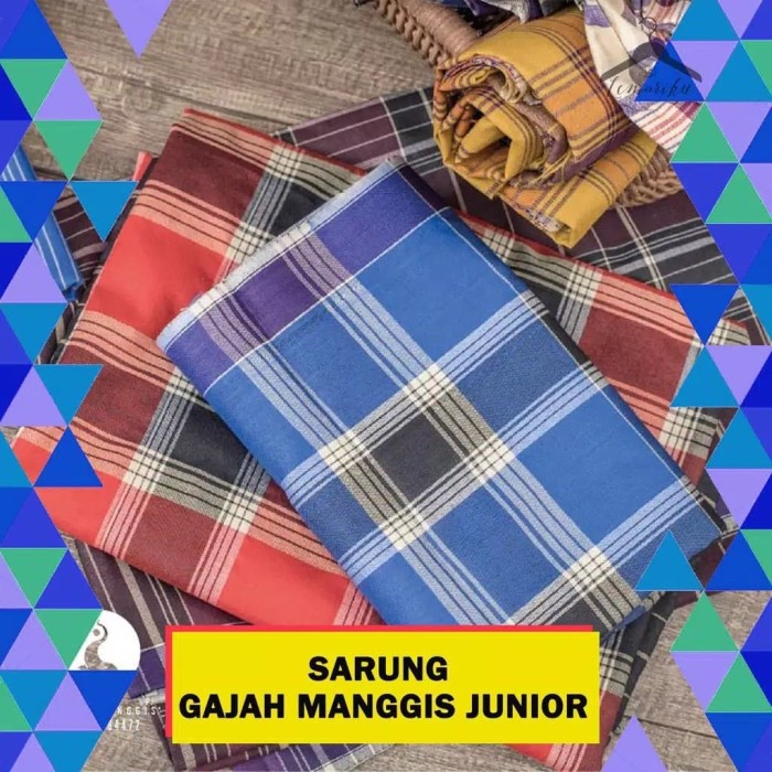 Sarung Anak SD SMP Gajah Manggis