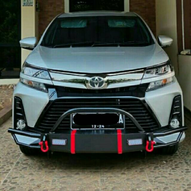 Paket Tanduk Depan Overland Dan Towing Bar Belakang Model Klasik Avanza Xenia 2019-2020