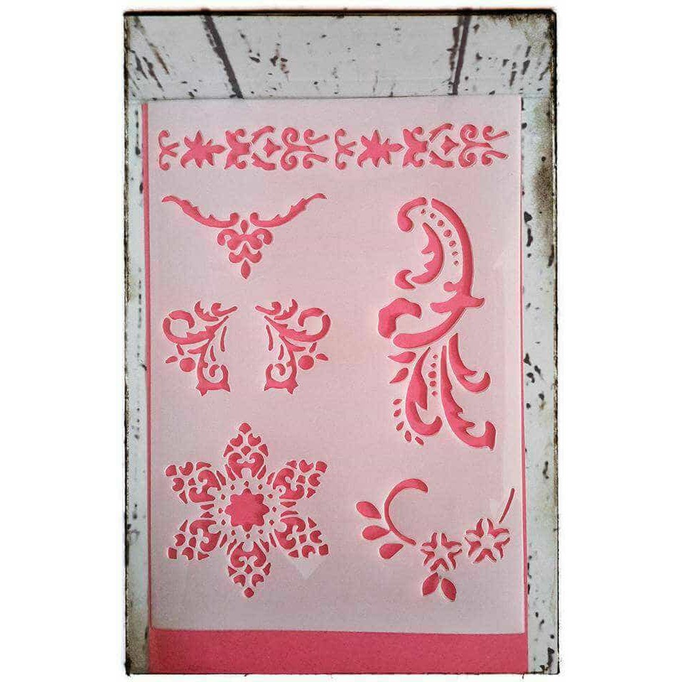 Stencil ukuran 21x29 cm 003