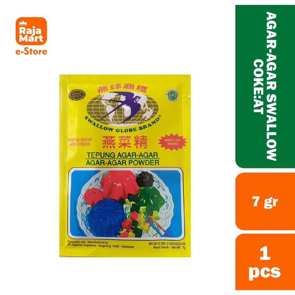 

Agar-Agar Swallow Coklat7g