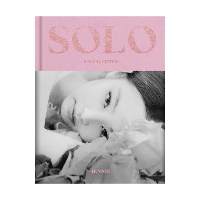 Ready Jennie Solo Limited Edition Special Photo Book Blackpink sharing photocard postcard