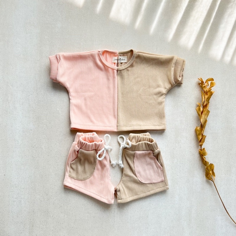 Little Mebie Oaklynn Set 1-4thn / Setelan Anak Unisex