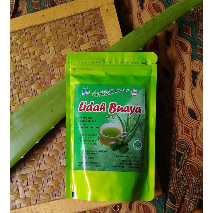 

Lidah Buaya Instan Deherbanoer - Minuman Lidah Buaya