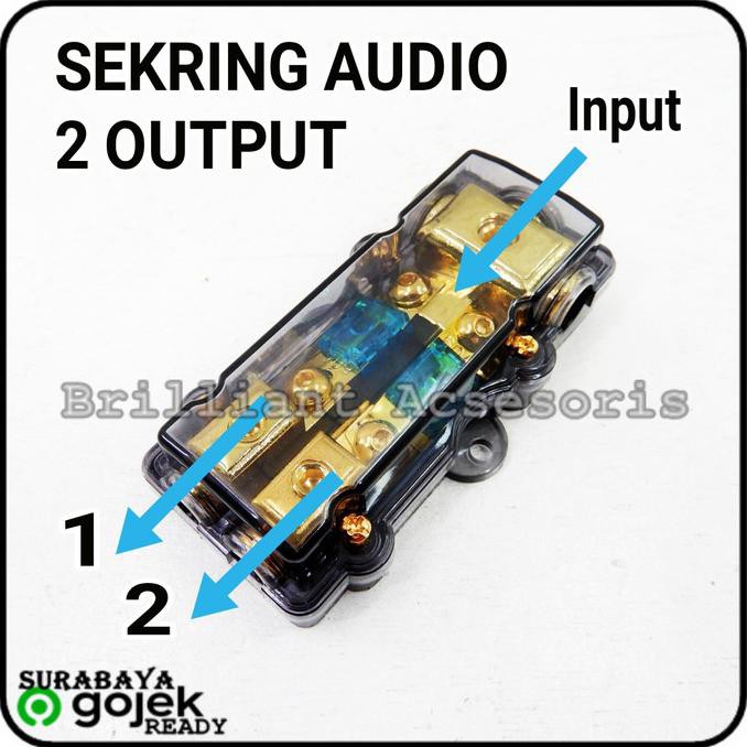 Ready Sekring Audio Gold - 1 Input to 2 Output -