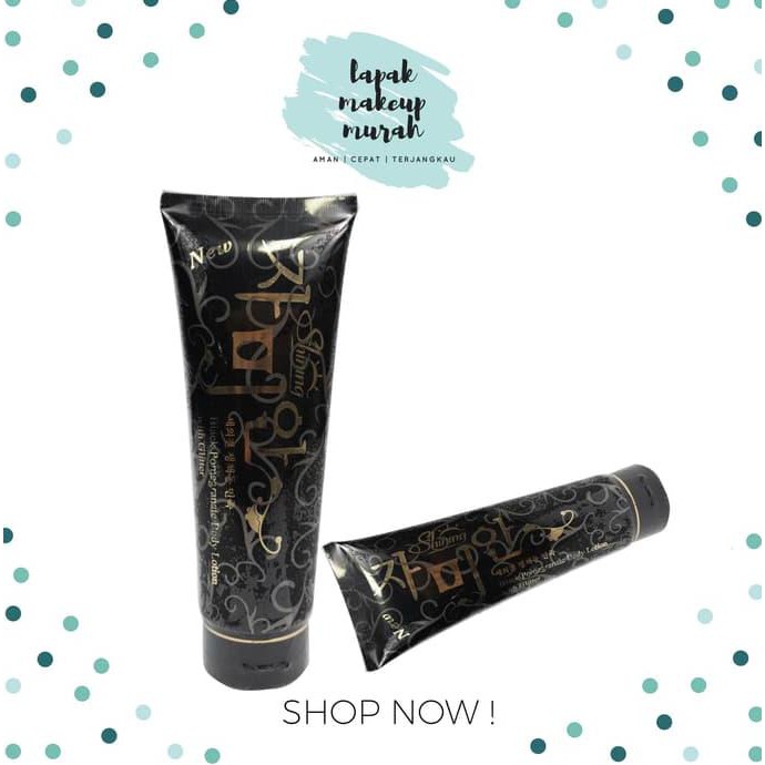 

Perawatan Kulit/ Blackpome Original Bpom 300Gr With Glitter / Black Pome Original