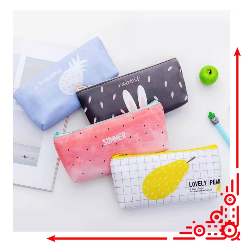 

mj / TP0011 Tempat Pensil Kelinci dan Buah