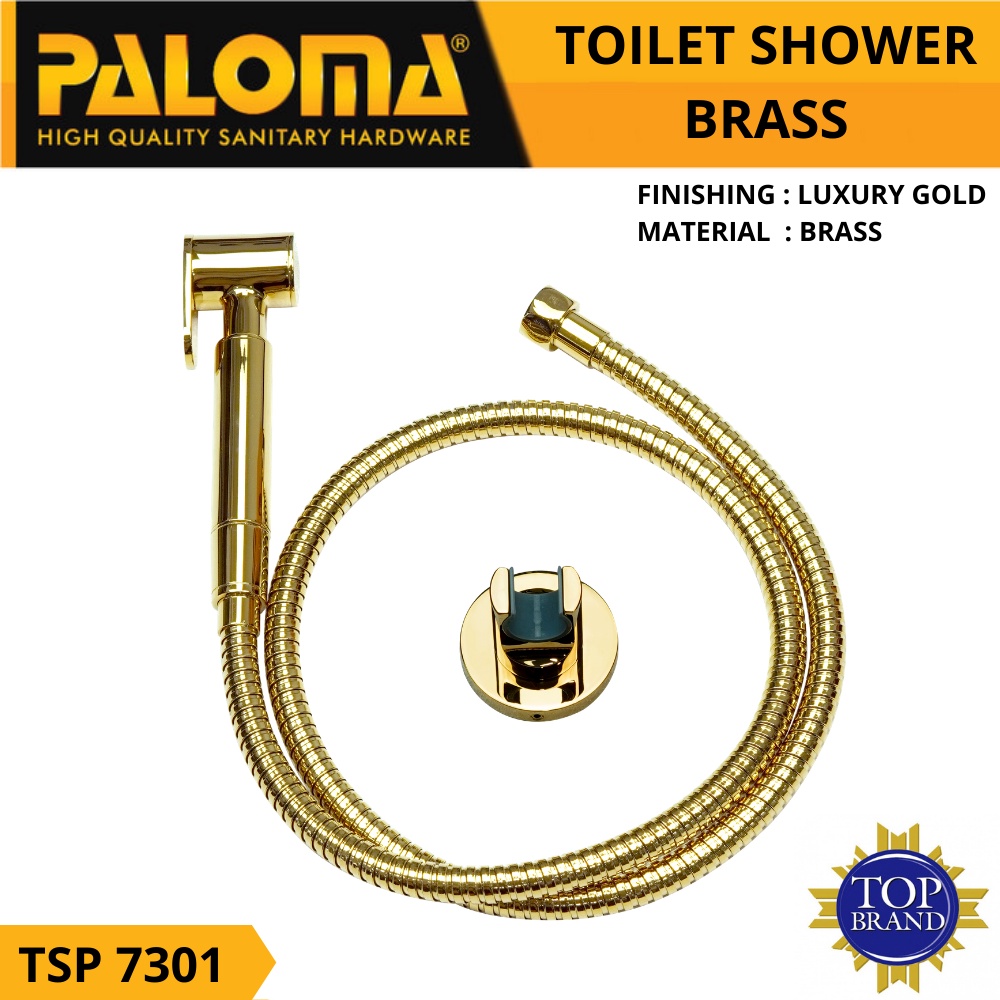 PALOMA TSP 7301 Toilet Shower Jet Washer Bidet Cebok WC GOLD EMAS PVD