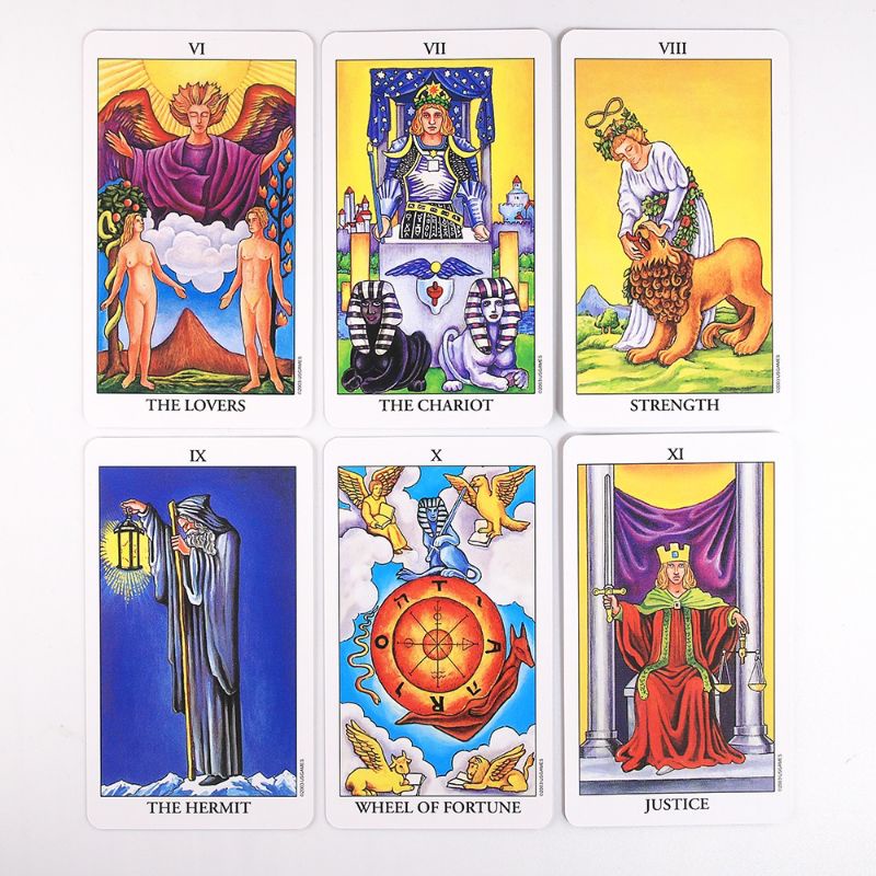 [BISA COD] Kartu Tarot Radiant Rider-Waite Tarot Card | The magician 78 cards Deck