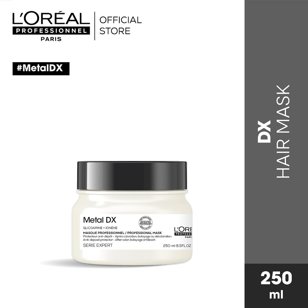 L'Oreal Professionnel Metal DX Hair Mask 250ml - Masker Rambut  ORI 100%