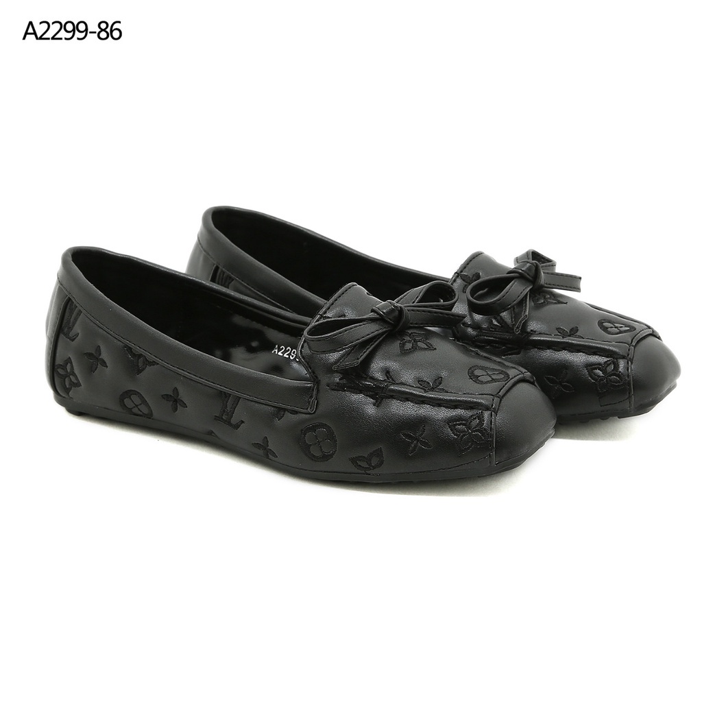 Leather Loafers  Flat Shoes #A2299-86