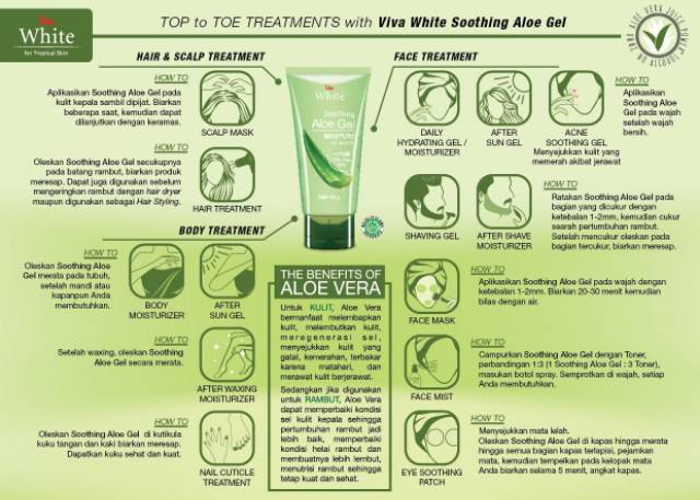 VIVA White Shooting Aloe Gel 80g