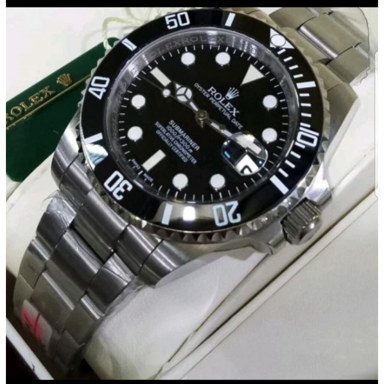Rolex Submariner 40mm Automatik Date Dial Swiss Manchine
