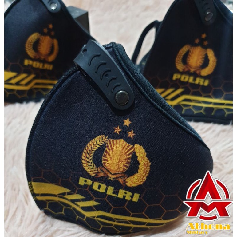 MASKER TNI POLRI MOTIF CORAK PRINTING