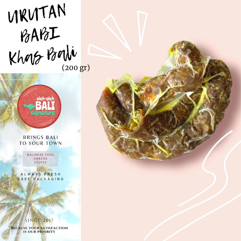 

Urutan Babi Bali 200gr (Fresh Frozen Packed)