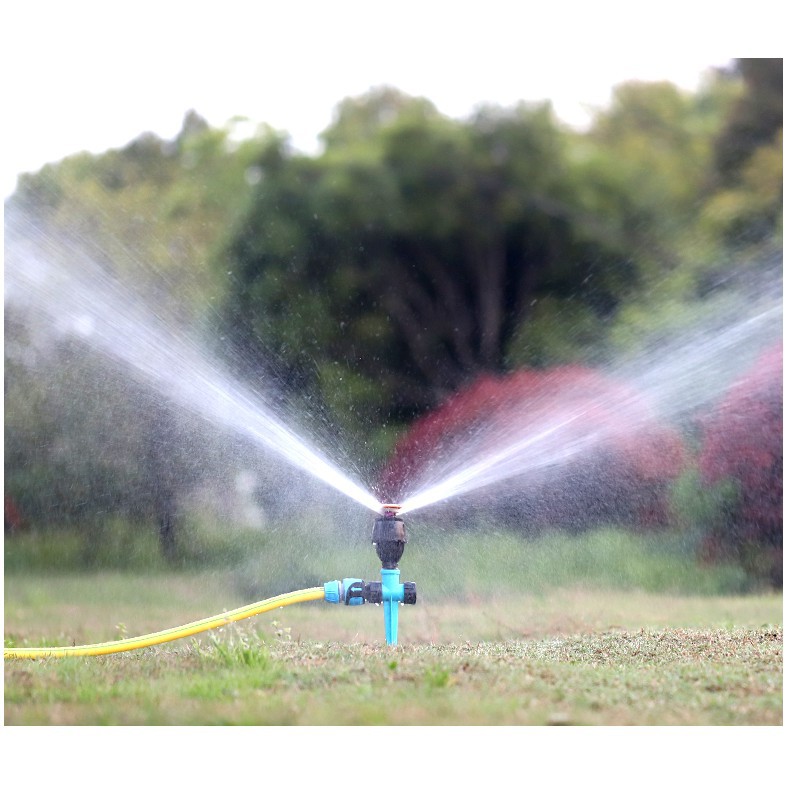 Sprinkler Bola Taman Otomatis Kepala Penyiram Air Taman Irigasi 360 ° Berputar FEZONE