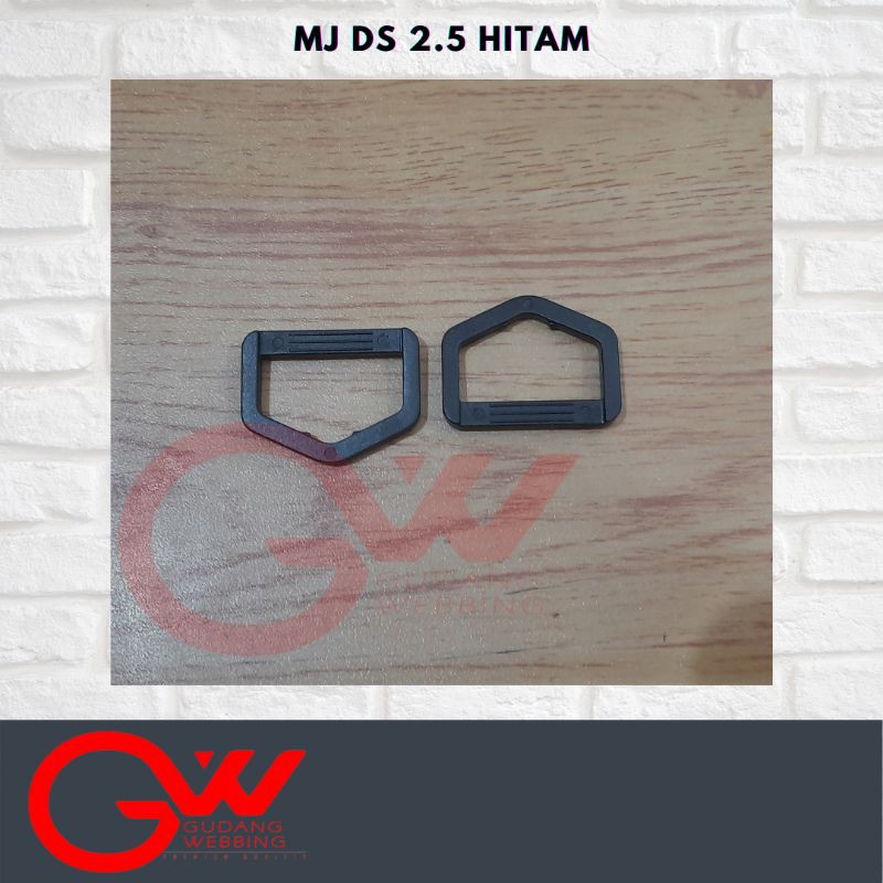 Ring D 2.5cm Hitam | MJ DS 2.5 HITAM