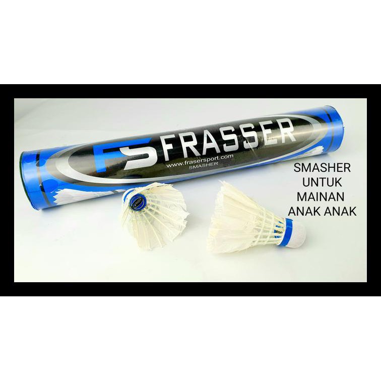 Termurah Shuttlecock Badminton Kok Bulutangkis Frasser Smasher Biru