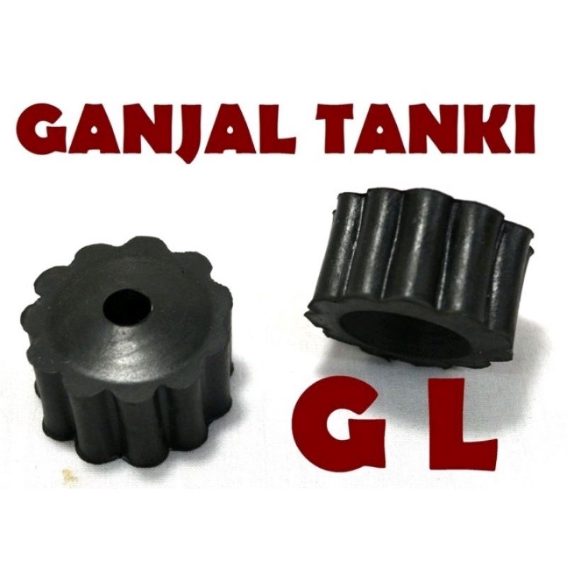 Karet Ganjel Bantalan Tangki Depan GL CB MP 1Set sepasang