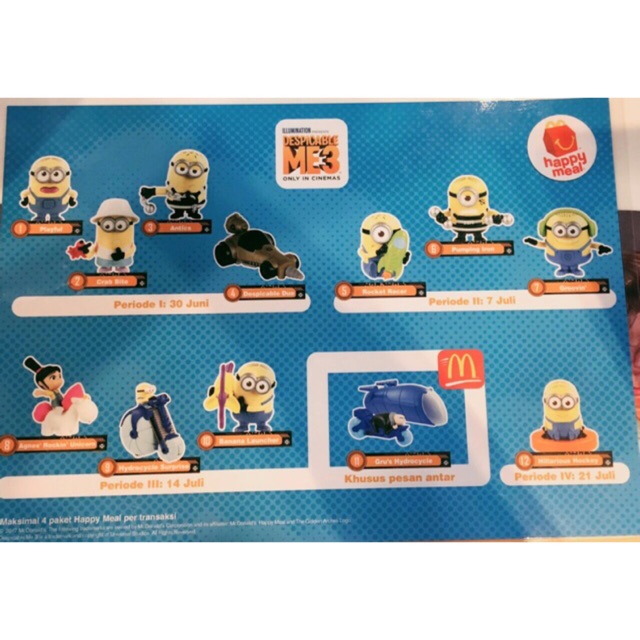 Minion happy meal