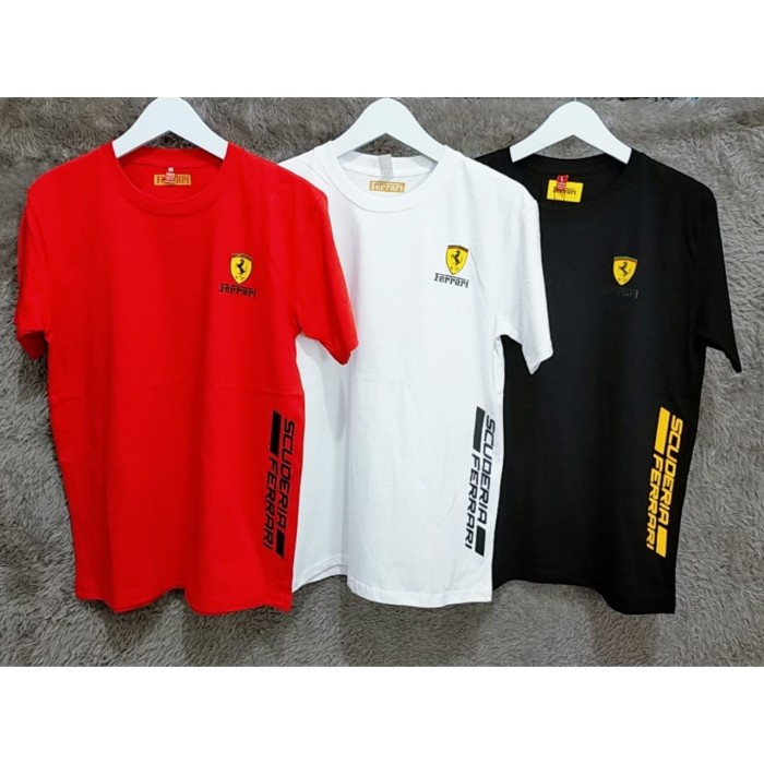 kaos import ferrari/kaos pria/kaos unysex m-30
