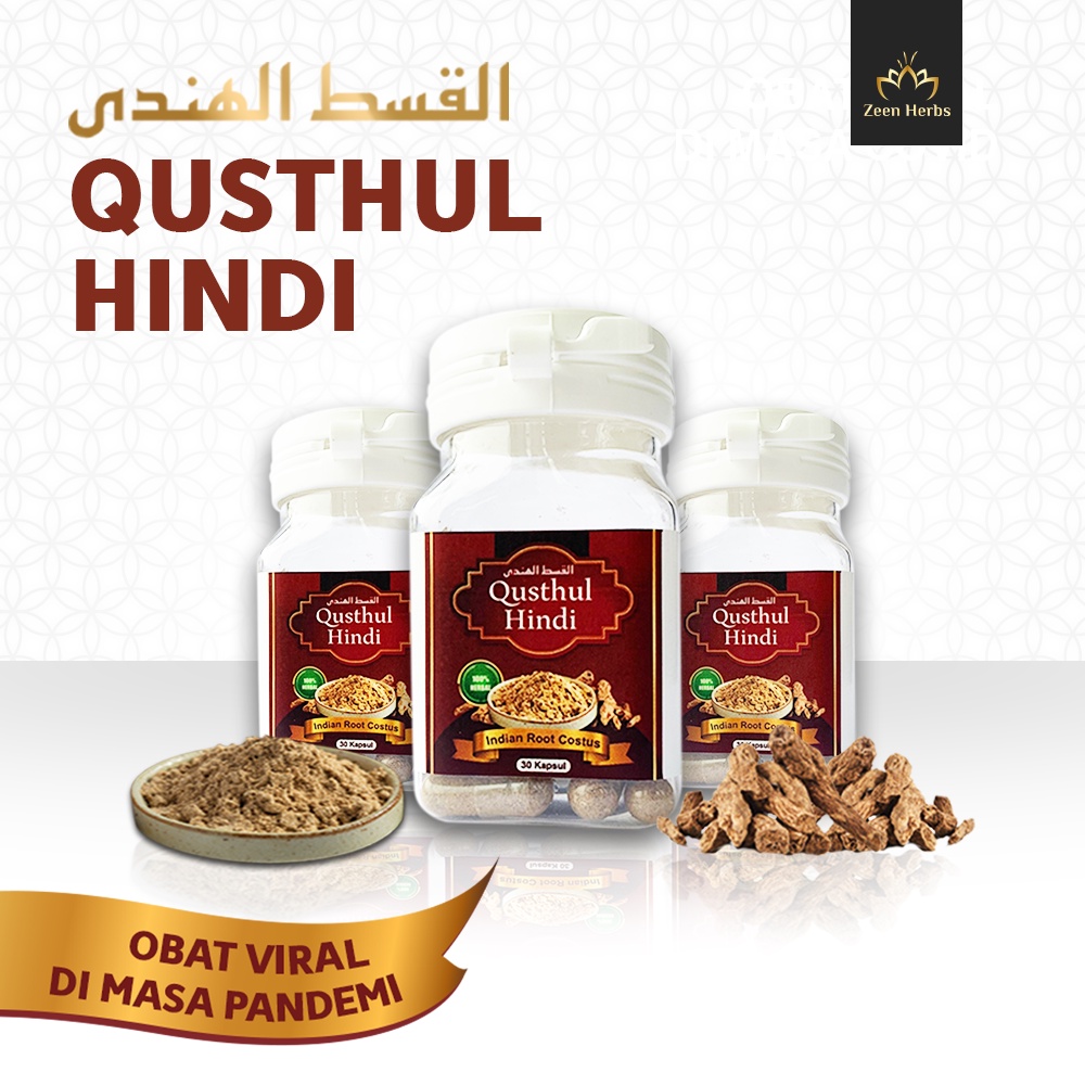 QUSTHUL HINDI KAPSUL - KAYU INDIA QIST ALHINDI ORIGINAL