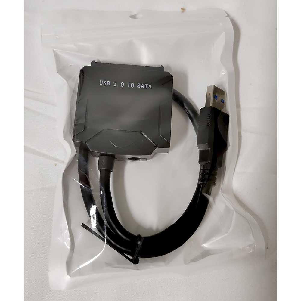 Kabel Konektor USB 3.0 to SATA for 3.5 / 2.5 Inch HDD SSD Adapter