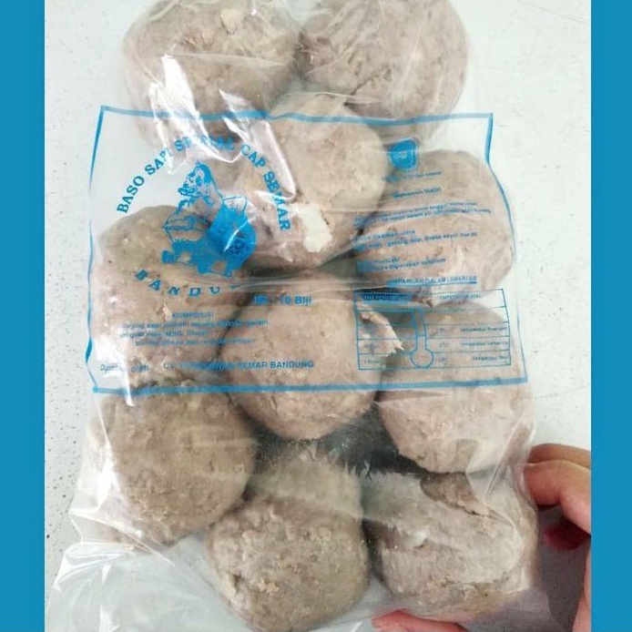 

baso sapi cap semar besar super urat isi 10butir