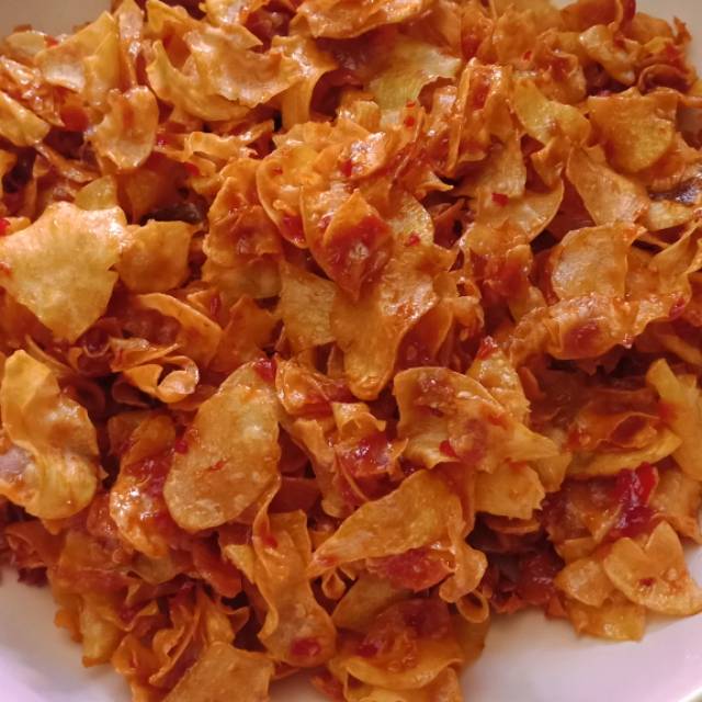 

Kering ubi pedas manis home made 250gr