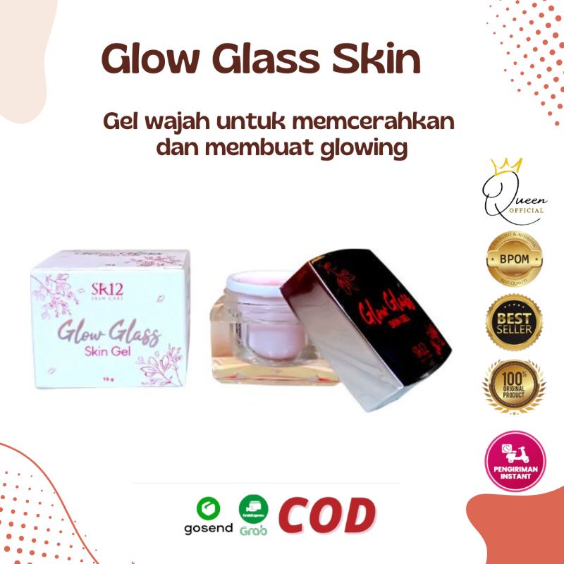 COD/ KRIM WAJAH GLOWING/ KRIM PENCERAH BPOM/ KRIM GLOWING BPOM/ GGS SINGLE  / GLOW GLASS SKIN SR12