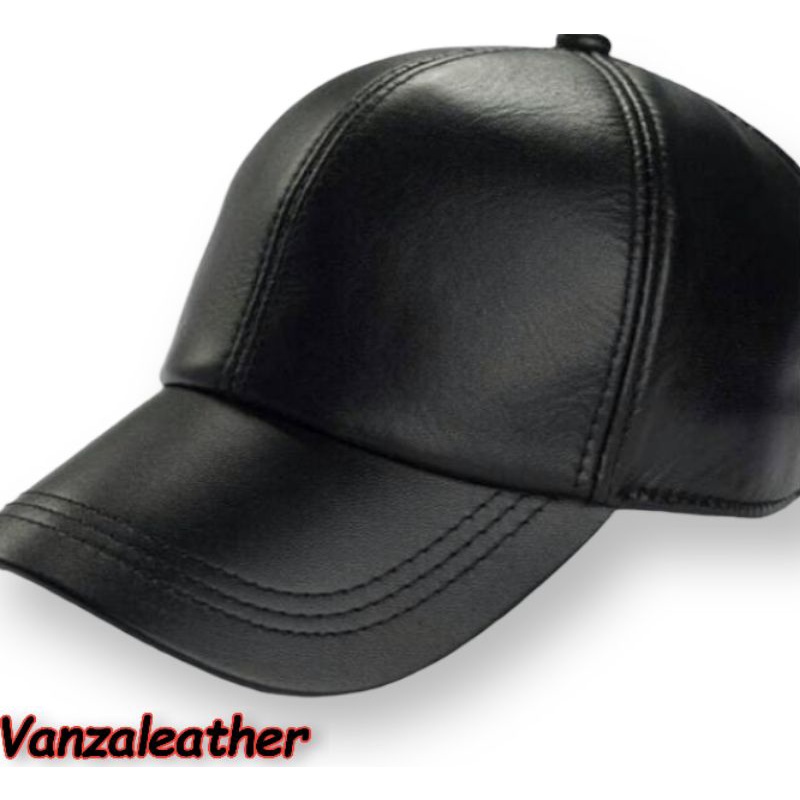 TOPI KULIT PRIA FULL KULIT ASLI KEREN