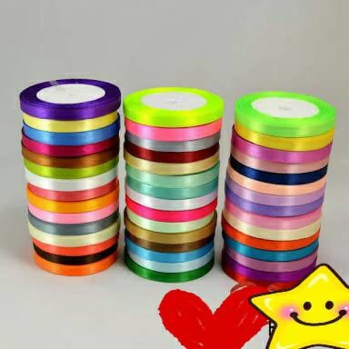 

Cuci Gudang!! Pita Satin 1 Cm