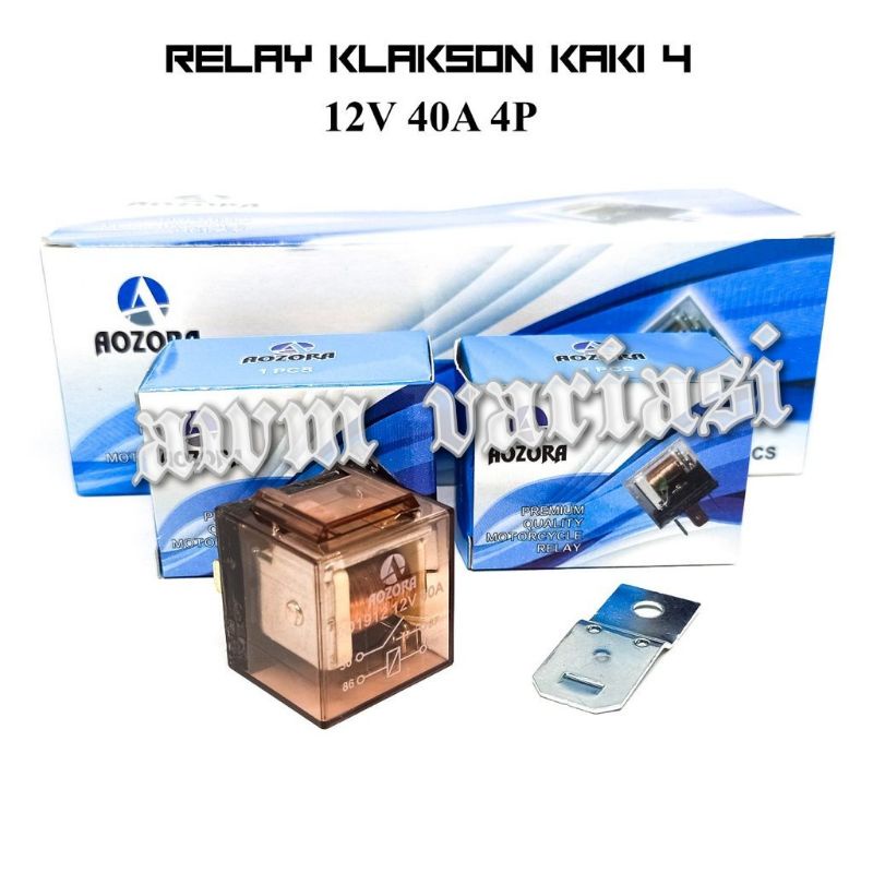 Paket klakson Keong Single Dan Relay Klason