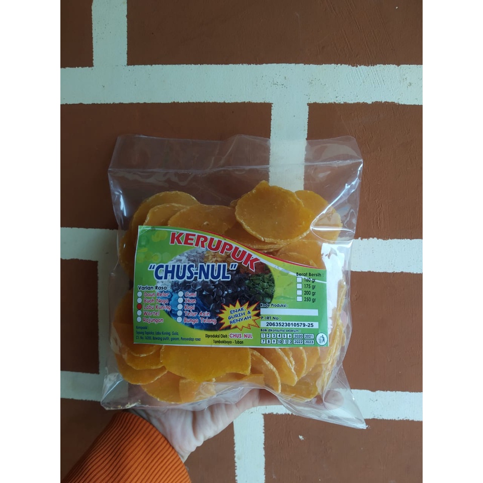 

krupuk labu kuning kripik sehat untuk keluarga