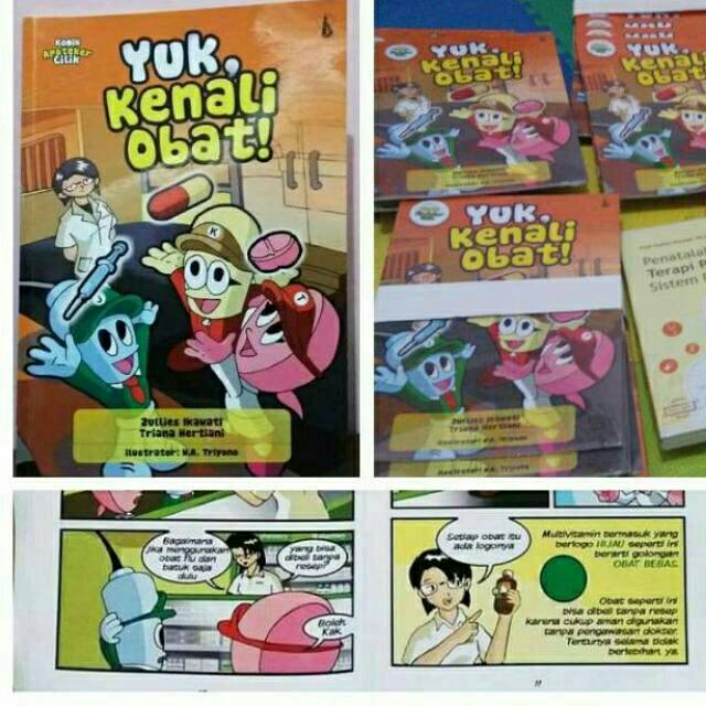 Komik anak Yuk kenali obat