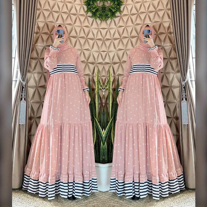 POLCA BASIC DRESS BY NABIL