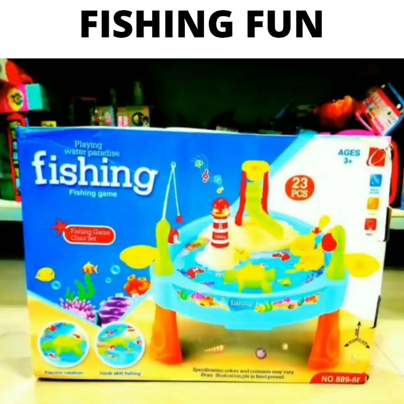 Mainan Pancingan Anak kincir elektrik otomatis