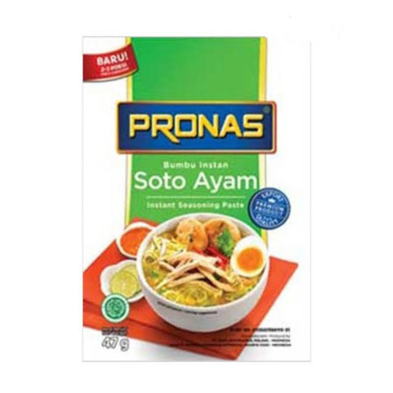 

Pronas Bumbu Instant Soto Ayam 47gr