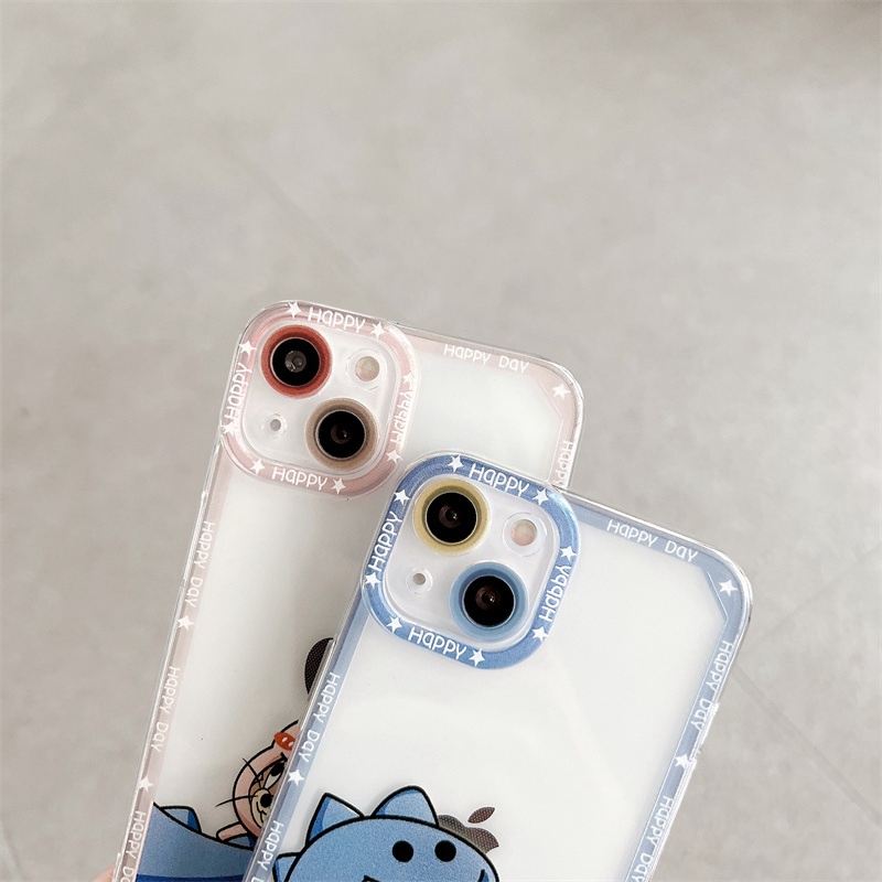 Soft Case Pelindung Desain Mata Malaikat Dinosaurus Untuk Samsung Galaxy S20 S21 S22 Plus Ultra A02S A21S A22 A32 A20S A20 A30 A12 A03 A50S A30S A52 A71 A72 4G A53G